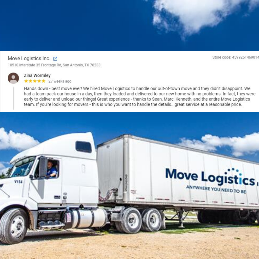 5 star review for out of town move san antonio texas